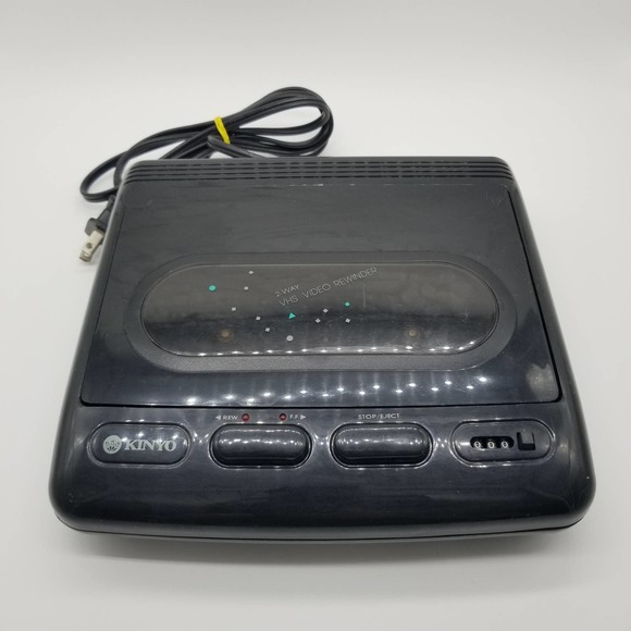 Vintage Kinyo VHS Video Cassette 2 Way Rewinder - Picture 1 of 11